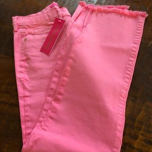 New Lily Pulitzer Pink Jeans